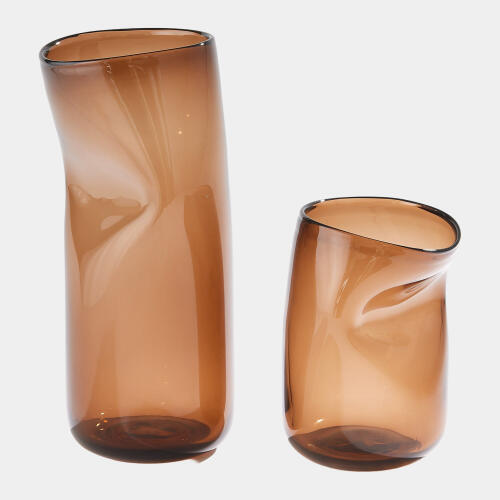 Contour Vase-Tobacco