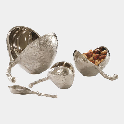 Chestnut Carved Bowl-Nickel