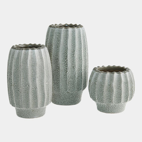 Echinus Vase-Gray