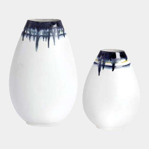 Doris Glass Drip Vase