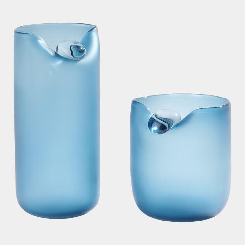 Poise Vase-Blue