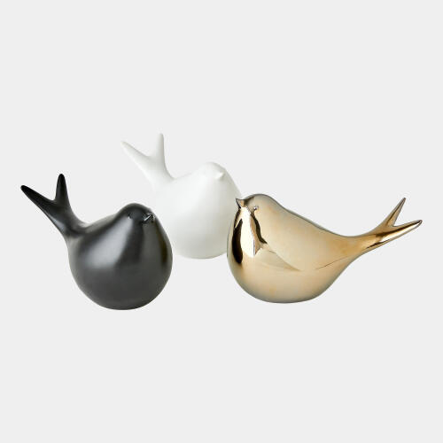 Sated Bird-Matte White