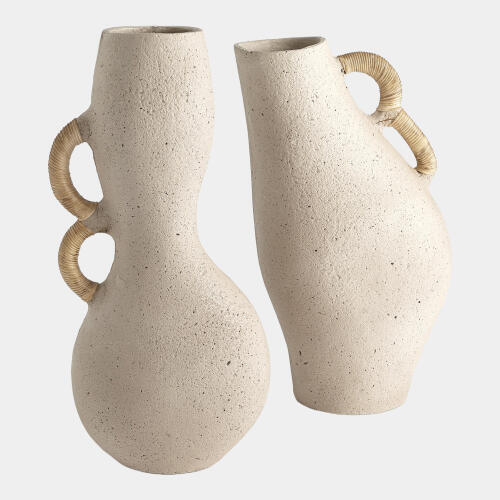 Leaning Vase-Sandstone