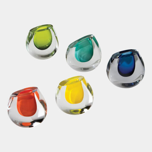 Color Drop Vase-Mandarin