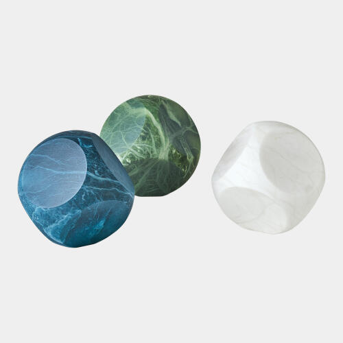 Piazza Object-Alabaster-Blue