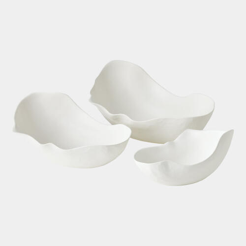 Heimdall Horn Bowl-Matte White