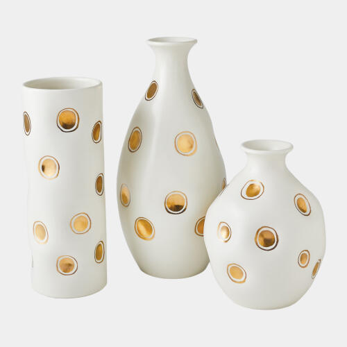Bruno Vase-White
