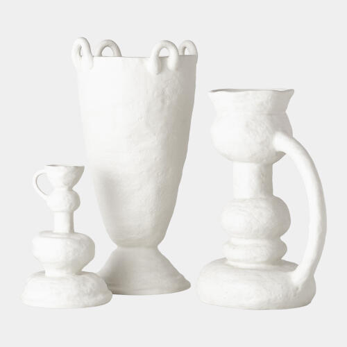 Louis Vase-White