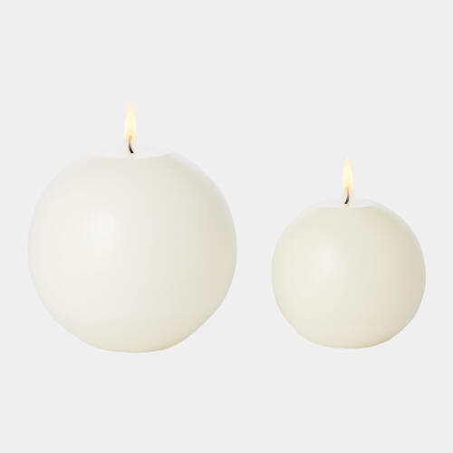 Ball Candle-Unscented