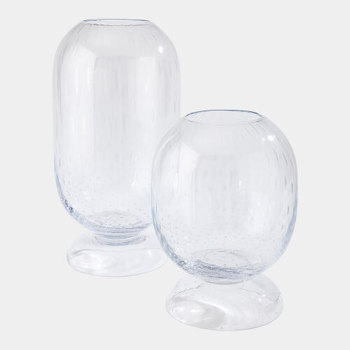 Ashton Vase-Clear Seeded