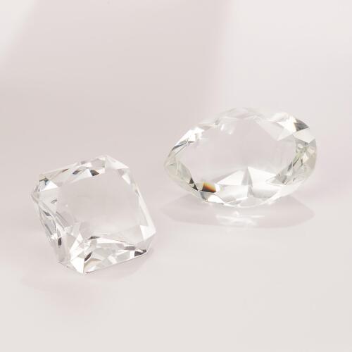 Clear Bowl w/ Oxford Jewels