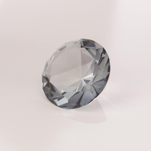 Clear Bowl w/ Oxford Jewels