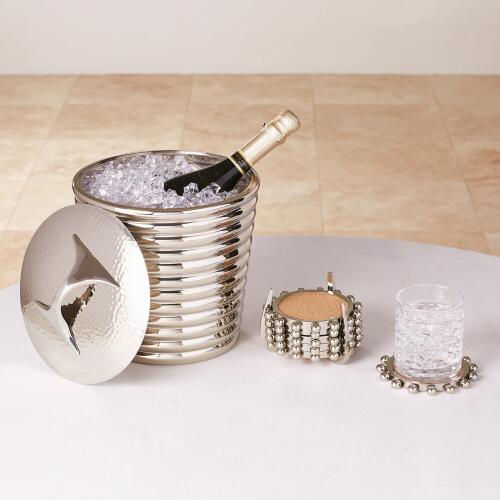 Beauty Ice Bucket-Nickel