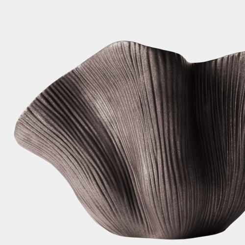 Scallop Bowl-Reactive Bronze