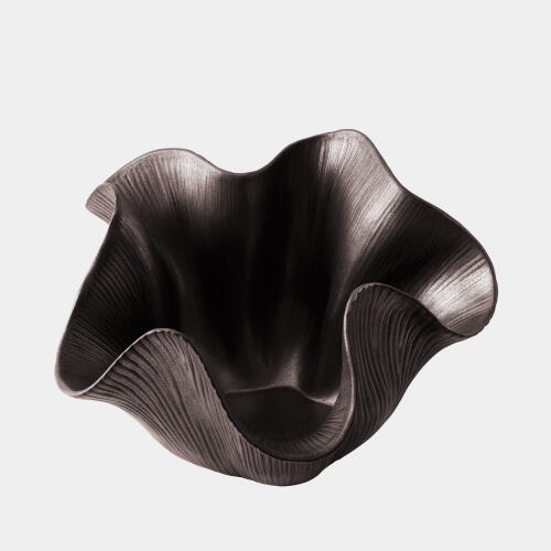 Scallop Bowl-Reactive Bronze