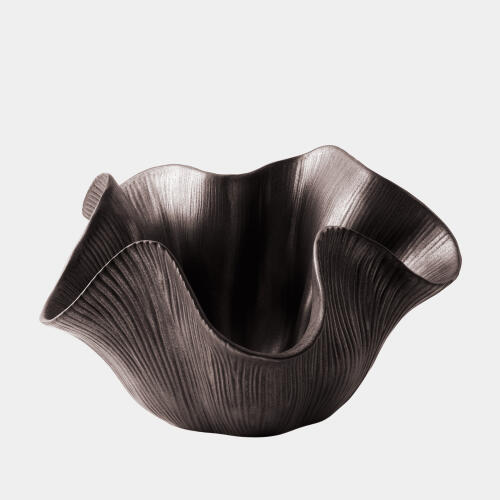 Scallop Bowl-Reactive Bronze