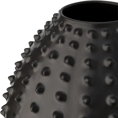 Nebula Vase-Spike-Black
