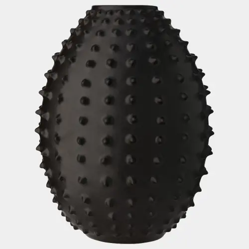 Nebula Vase-Spike-Black
