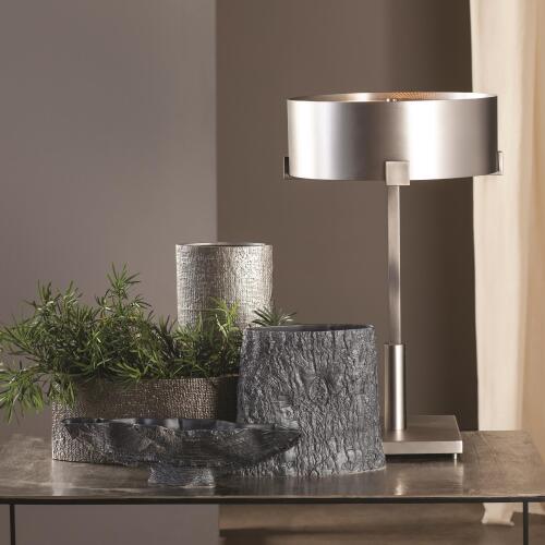 Serpentine Lime Bowl-Matte Black