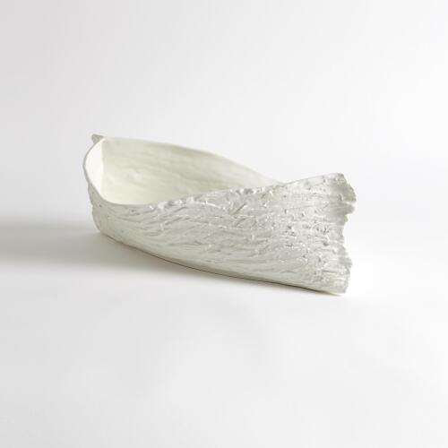 Twisty Japanese Cherry Bowl-Matte White