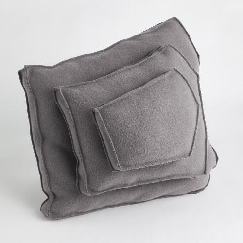 Rock Pillow-Grey
