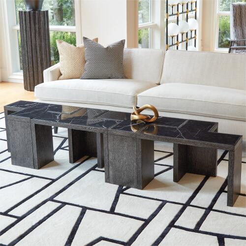 T-Flex Table-Black Cerused Oak