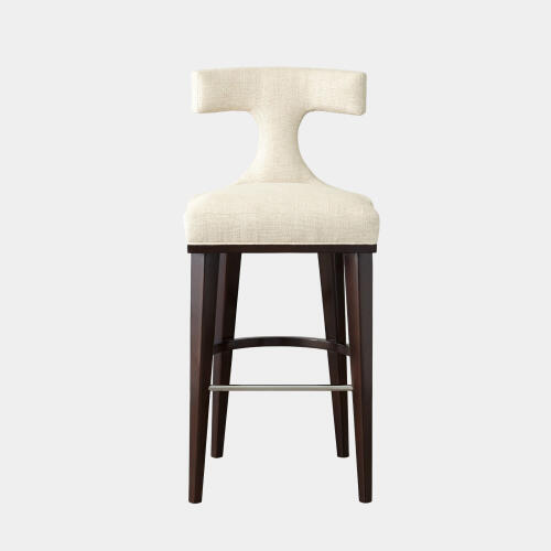 Anvil Back Barstool-Windsor Woven