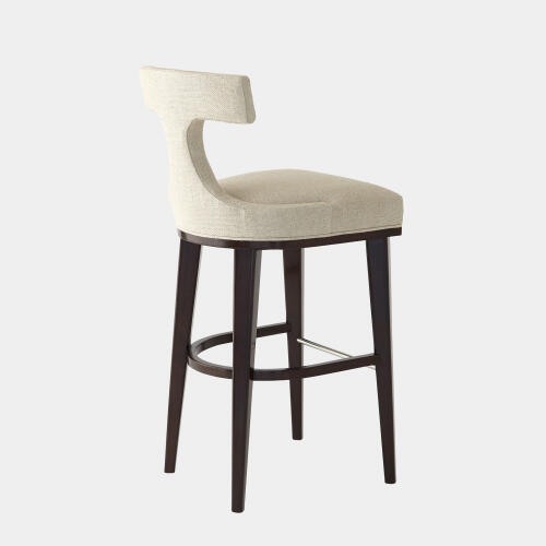 Anvil Back Barstool-Windsor Woven