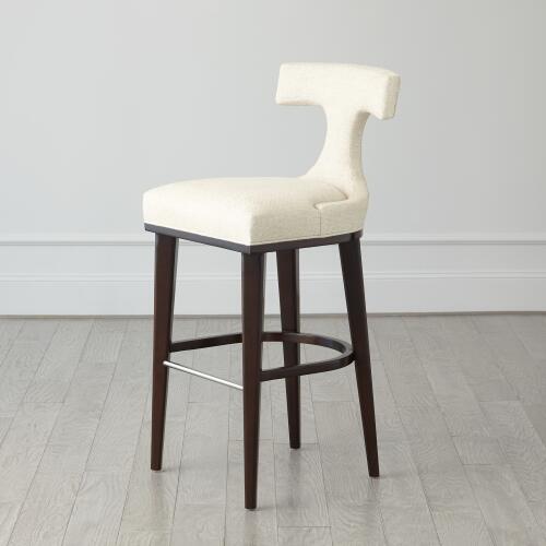 Anvil Back Barstool-Windsor Woven