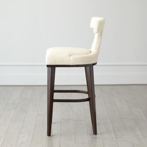 Anvil Back Barstool-Windsor Woven