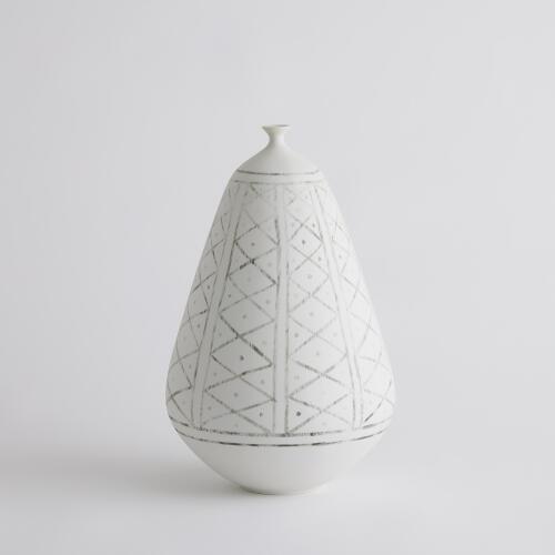 Grenz Vase-Hand Painted