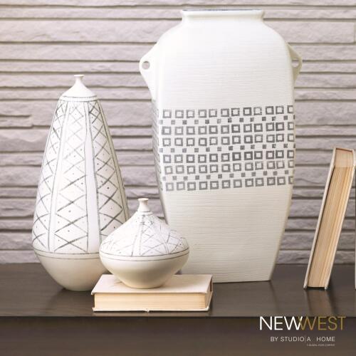 Grenz Vase-Hand Painted-Sm