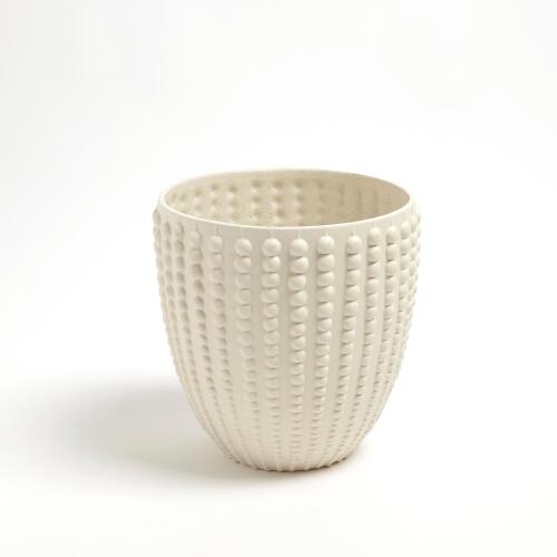 Nail Head Bowl-Rustic White