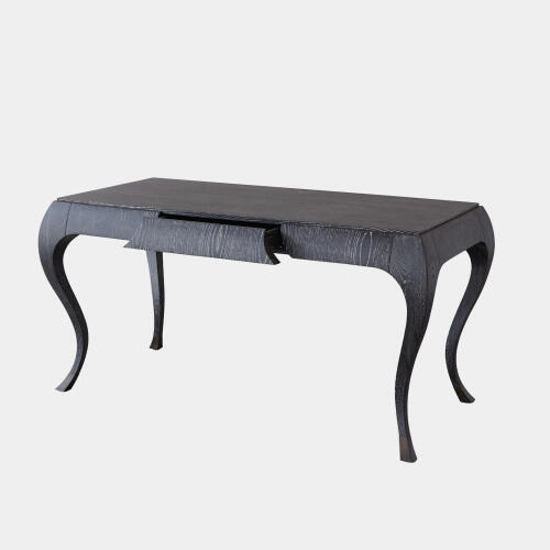 Paris Desk-Black Cerused Oak