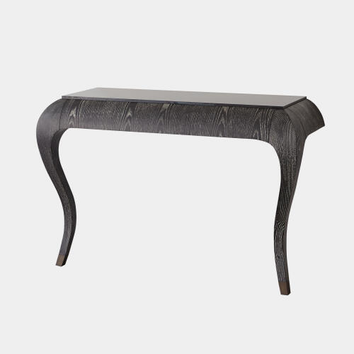 Paris Wall Console-Black Cerused Oak