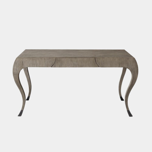 Paris Desk-Gray Sandblasted Oak