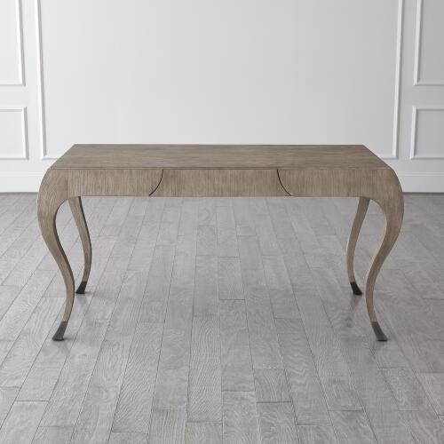 Paris Desk-Grey Sandblasted Oak