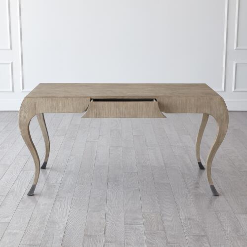 Paris Desk-Grey Sandblasted Oak