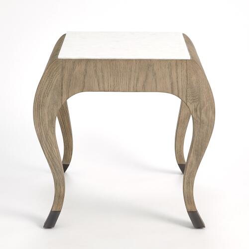 Paris Spot Table-Grey Sandblasted Oak