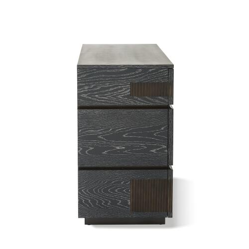 Brazil Dresser-Black Cerused Oak