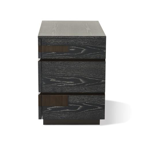 Brazil Chest-Black Cerused Oak