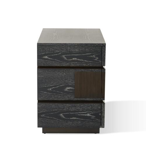 Brazil Chest-Black Cerused Oak