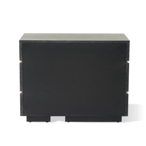 Brazil Chest-Black Cerused Oak