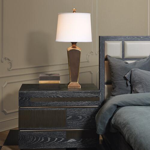 Brazil Chest-Black Cerused Oak