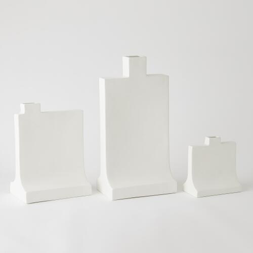 Icon Vase-Matte White