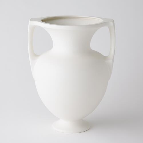 Grecian Amphora-Matte White