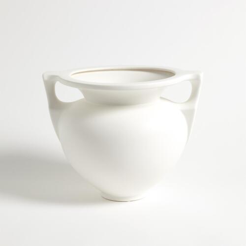 Grecian Amphora-Matte White