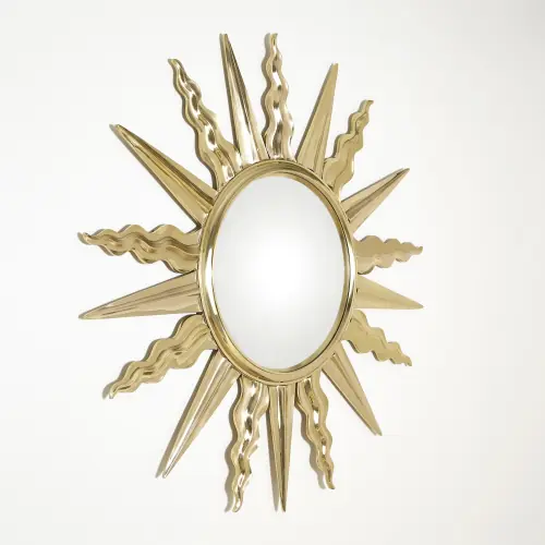 Soleil Mirror II-Brass