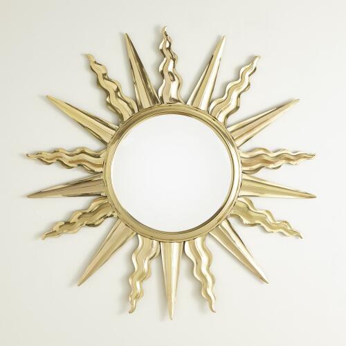 Soleil Mirror II-Brass