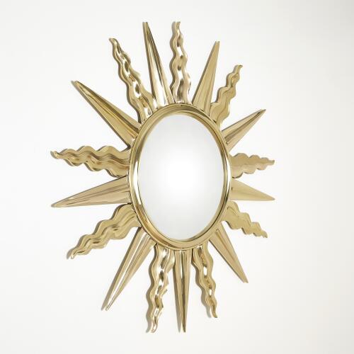 Soleil Mirror II-Brass